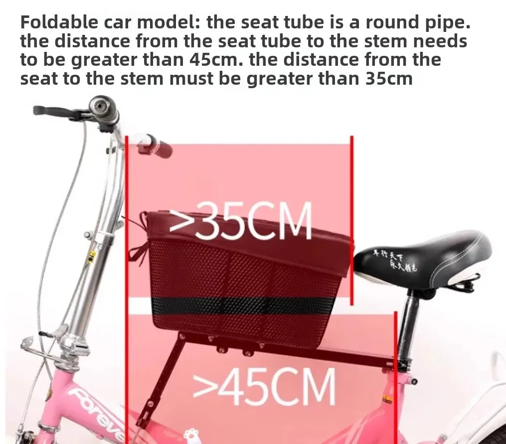 Bicycle Pet Basket Mountain Bike Shopping Basket Road Bike with Dog Cat with Bag Pet Products Dog Carriers & Bags