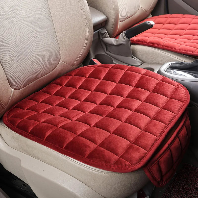 Winter Car Seat Cover Cushion – Anti-Slip, Universal Fit