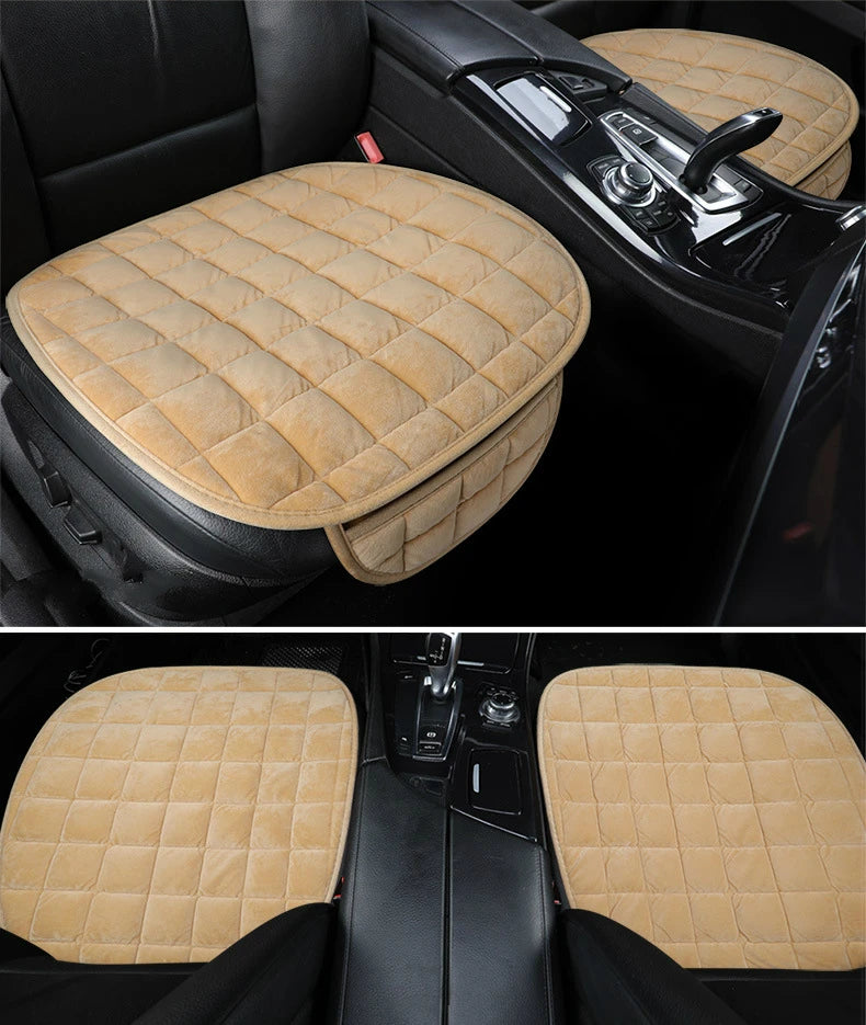 Winter Car Seat Cover Cushion – Anti-Slip, Universal Fit