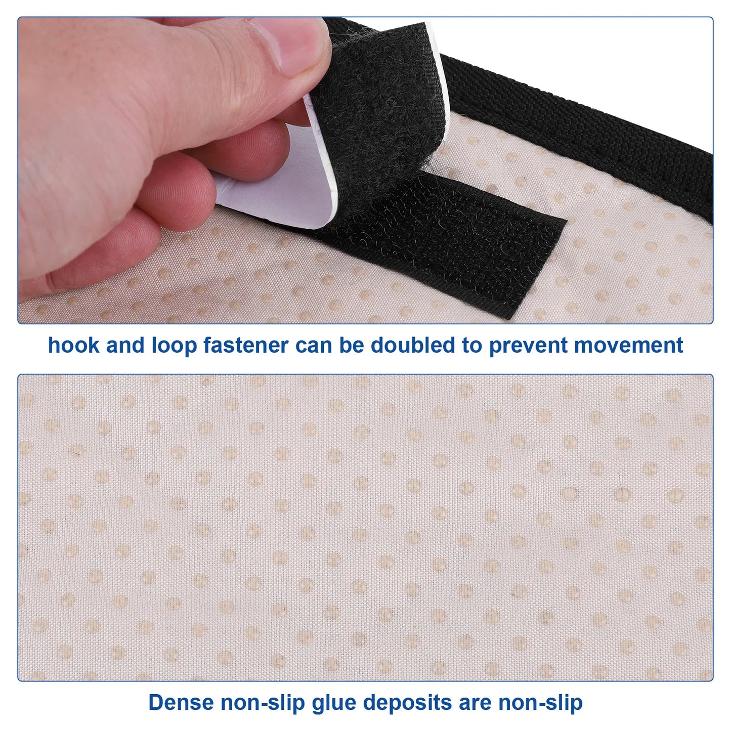 2Pcs Oxford Waterproof Car Door Protector for Dogs Pet Vehicle Door Protector Washable Car Door Protect Mats for Car Truck & SUV