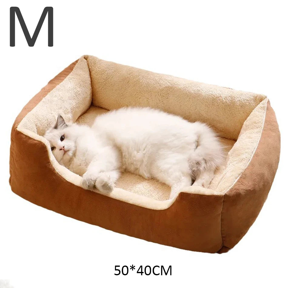 Winter Bed For Cats Pet Products Cushions Kitten  Accessories Dog All Houses Supplies Things Accessory Habitats Basket House Bed