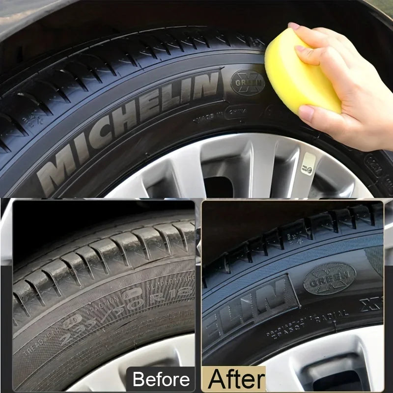 Black Shiny Tire Wax – Long-Lasting Protection