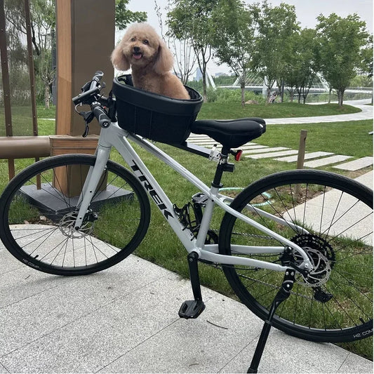 Bicycle Pet Basket Mountain Road Bike with Dog Cat Bag Bike Basket Cross Saddle Pet Products Dog Supplies