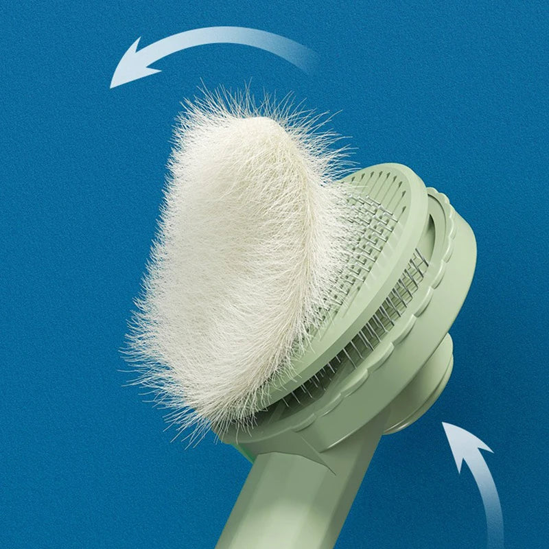 Pet Dog Hair Brush Cat Comb Grooming And Care Cat Brush Stainless Steel Comb For Long Hair Dogs Cleaning Pets Dogs Accessories