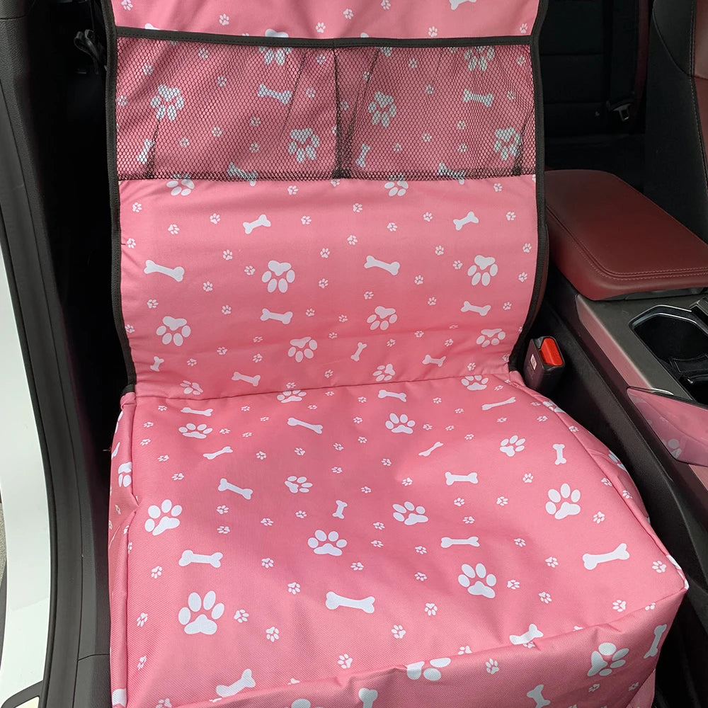 Dog Car Front Seat Cover – Waterproof & Scratch-Resistant