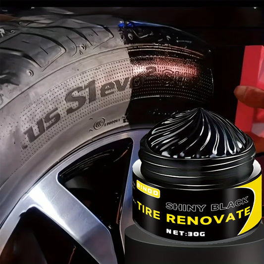 Black Shiny Tire Wax – Long-Lasting Protection