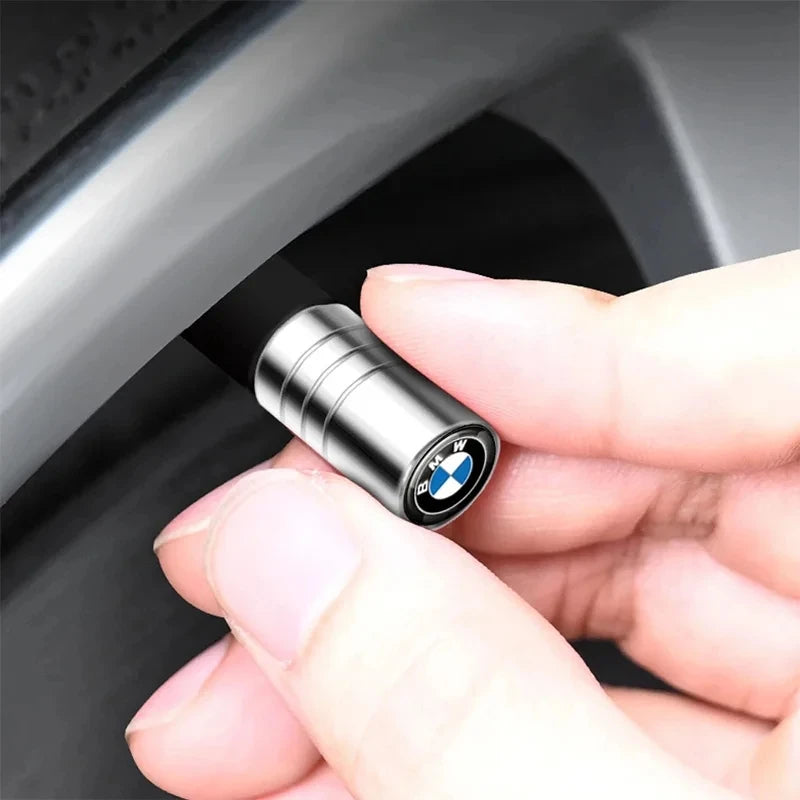 4Pcs Car Wheel Tire Valve Air Stem Cap Badge Decoration For Bmw M E61 F30 X1 E39 E60 E92 X3 F25 G30 X5 E53 E90 E46 X2 X6 E36 E70