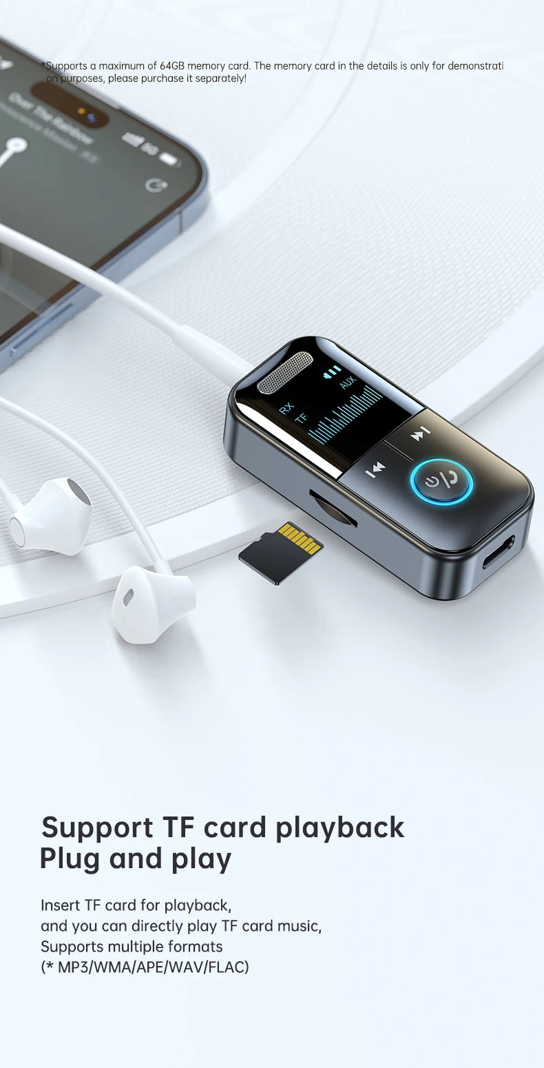 Bluetooth 5.4 Audio Adapter – Transmitter & Receiver
