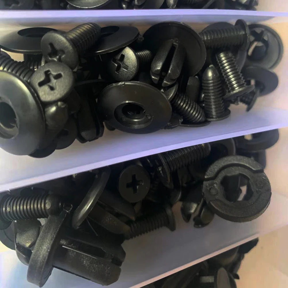 Automotive Fastener Clip Assortment – Body Push Retainer Kit