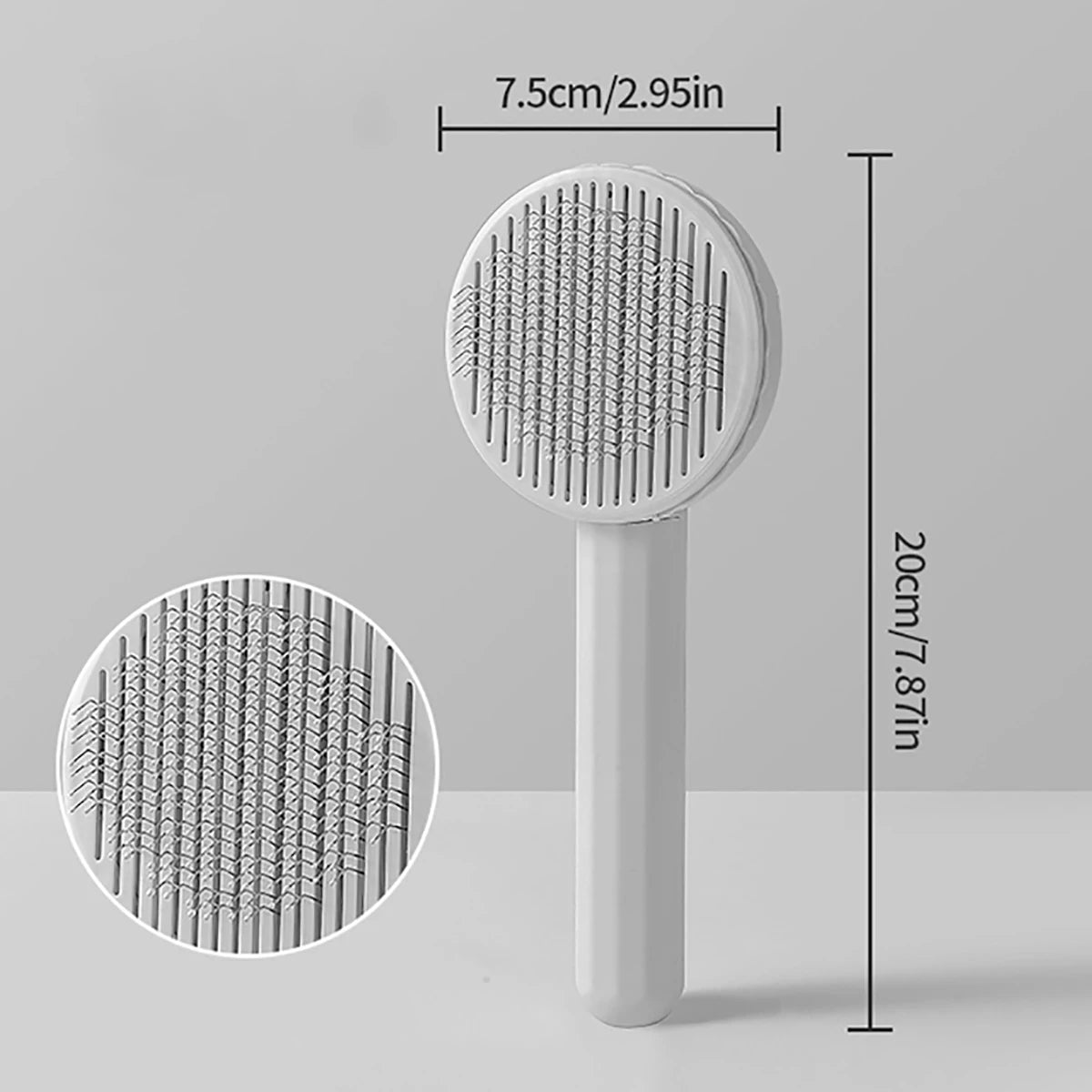 Pet Dog Hair Brush Cat Comb Grooming And Care Cat Brush Stainless Steel Comb For Long Hair Dogs Cleaning Pets Dogs Accessories