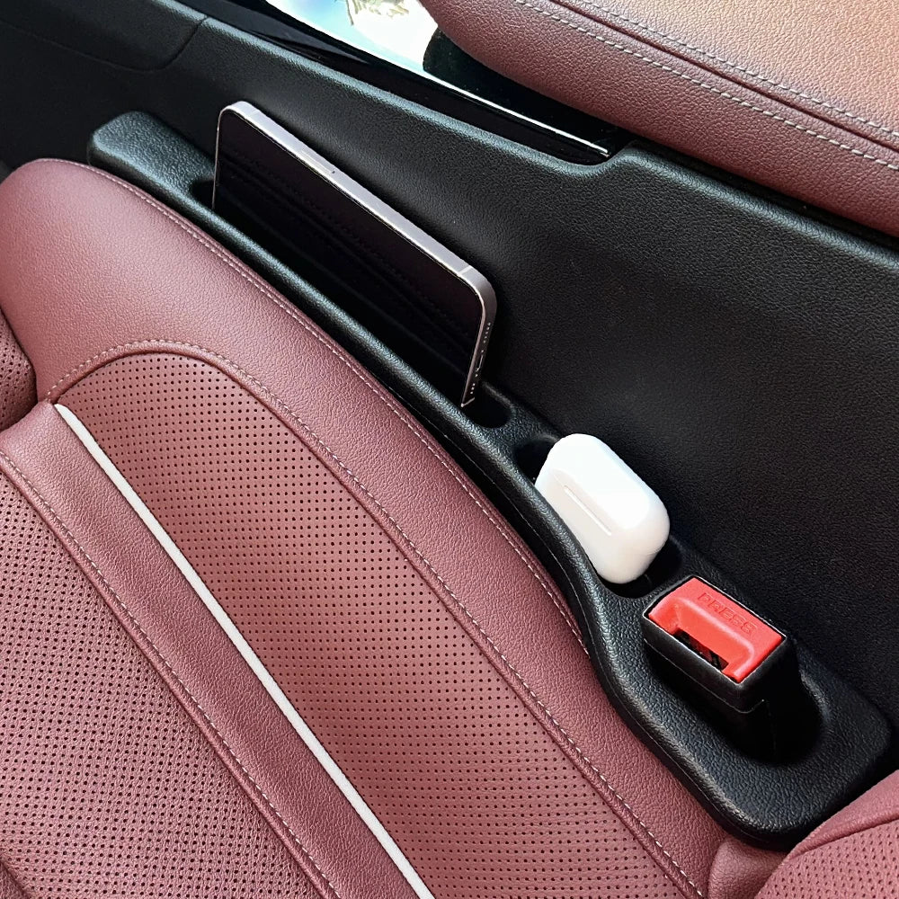 Car Seat Gap Filler – Black EVA, 2pcs